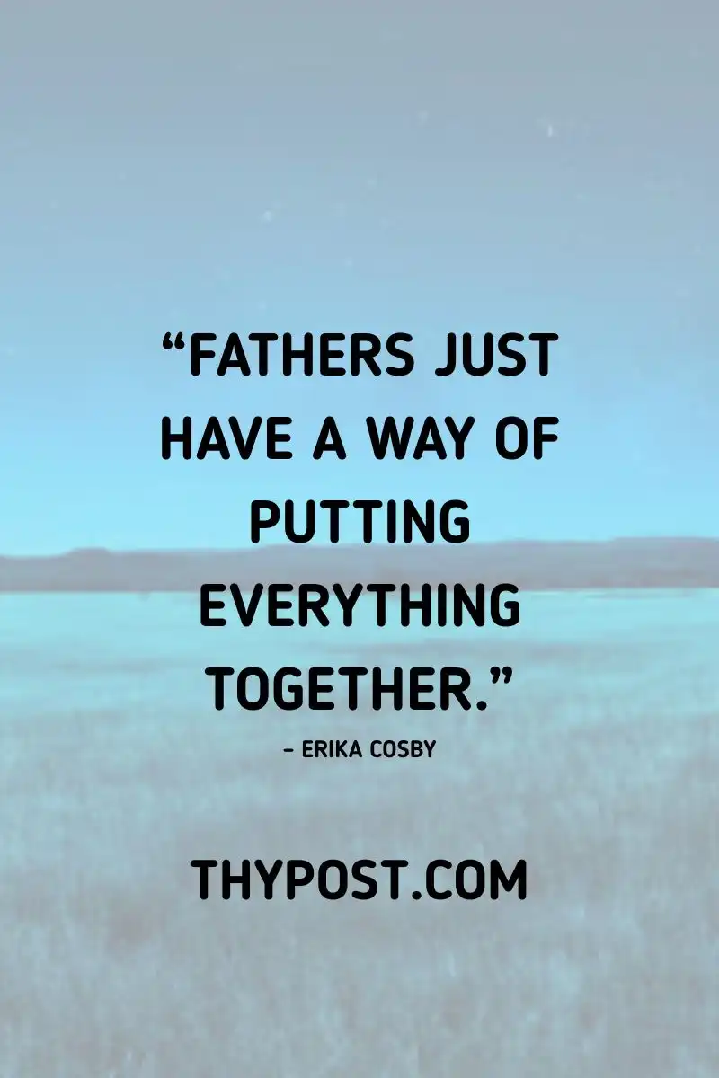 Genuine Happy Father’s Day image of a dad quietly holding things together at home.