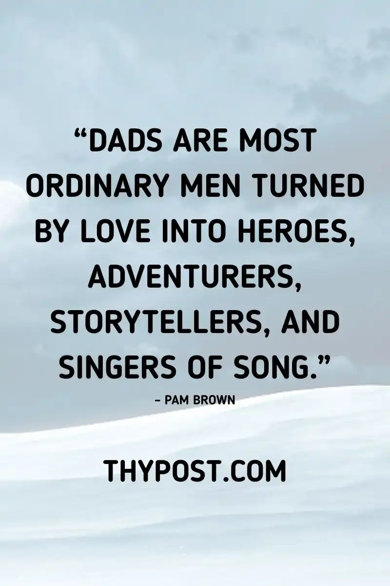 Heartfelt Happy Father’s Day image showing a dad being a hero in everyday moments.