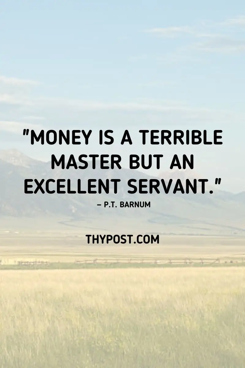 Money should be your tool, not your boss — a Finance Quote every hustler needs to hear.
