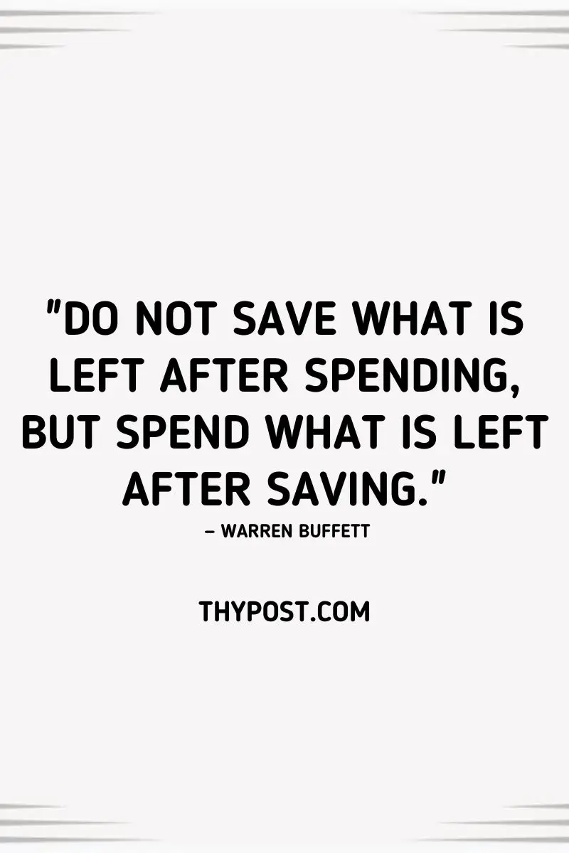 Saving before you spend isn’t just smart, it’s the secret sauce to financial success — a real Finance Quote mood.