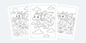 Dragon Coloring Pages
