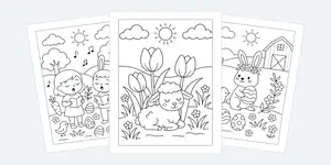 Easter Coloring Pages