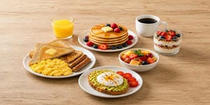 Easy American Breakfast Without Pork