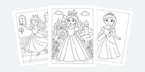 Princess Coloring Pages